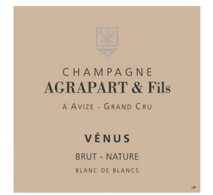 Pascal Agrapart Blanc de Blancs Grand Cru Brut Nature Venus 2011 - NEW!