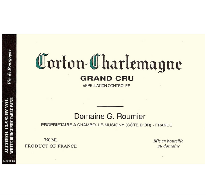 Georges Roumier Corton Charlemagne 2009 (NEW!)