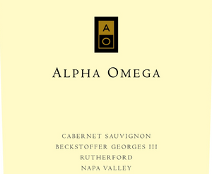 Alpha Omega Cabernet Sauvignon Beckstoffer Georges III Vineyard 2010